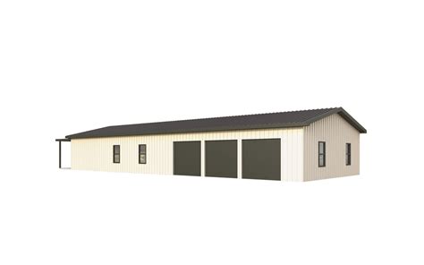 metal shop turned into house|30x80 Metal Shop and Living Quarters: The Buell.